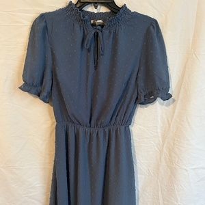 Monteau Blue Dress Size Small